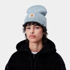 Accessoires|Accessoires>Carhartt WIP Acrylic Watch Hat Dusty Ice Heather