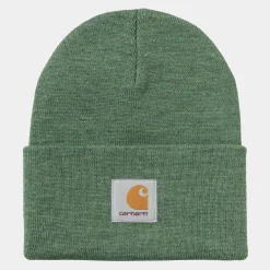 Accessoires|Accessoires>Carhartt WIP Acrylic Watch Hat Duck Green Heather