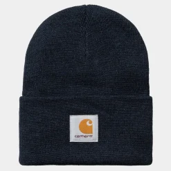 Accessoires|Accessoires>Carhartt WIP Acrylic Watch Hat Dark Navy Heather