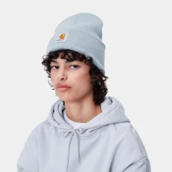 Accessoires|Accessoires>Carhartt WIP Acrylic Watch Hat Misty Sky