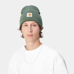 Accessoires|Accessoires>Carhartt WIP Acrylic Watch Hat Duck Green