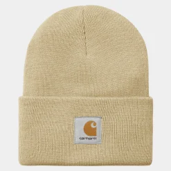Accessoires|Accessoires>Carhartt WIP Acrylic Watch Hat Cornsilk
