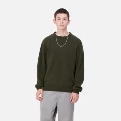 Strick>Carhartt WIP Alten Sweater Office Green