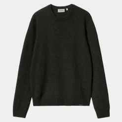 Strick>Carhartt WIP Alten Sweater Black Heather