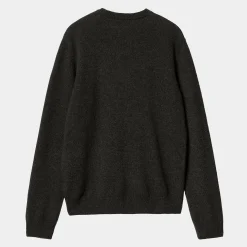 Strick>Carhartt WIP Alten Sweater Black Heather