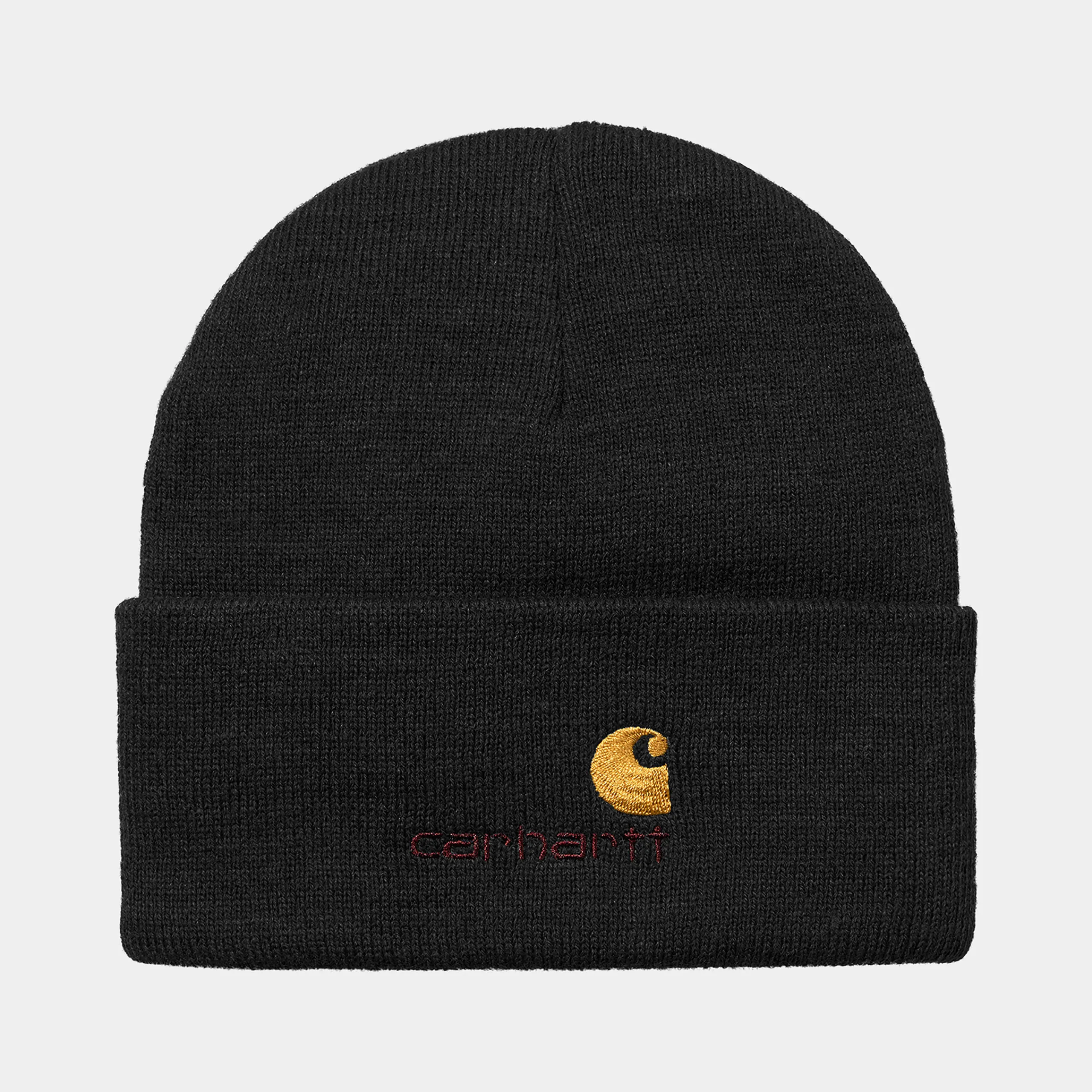 Accessoires|Accessoires>Carhartt WIP American Script Beanie Black