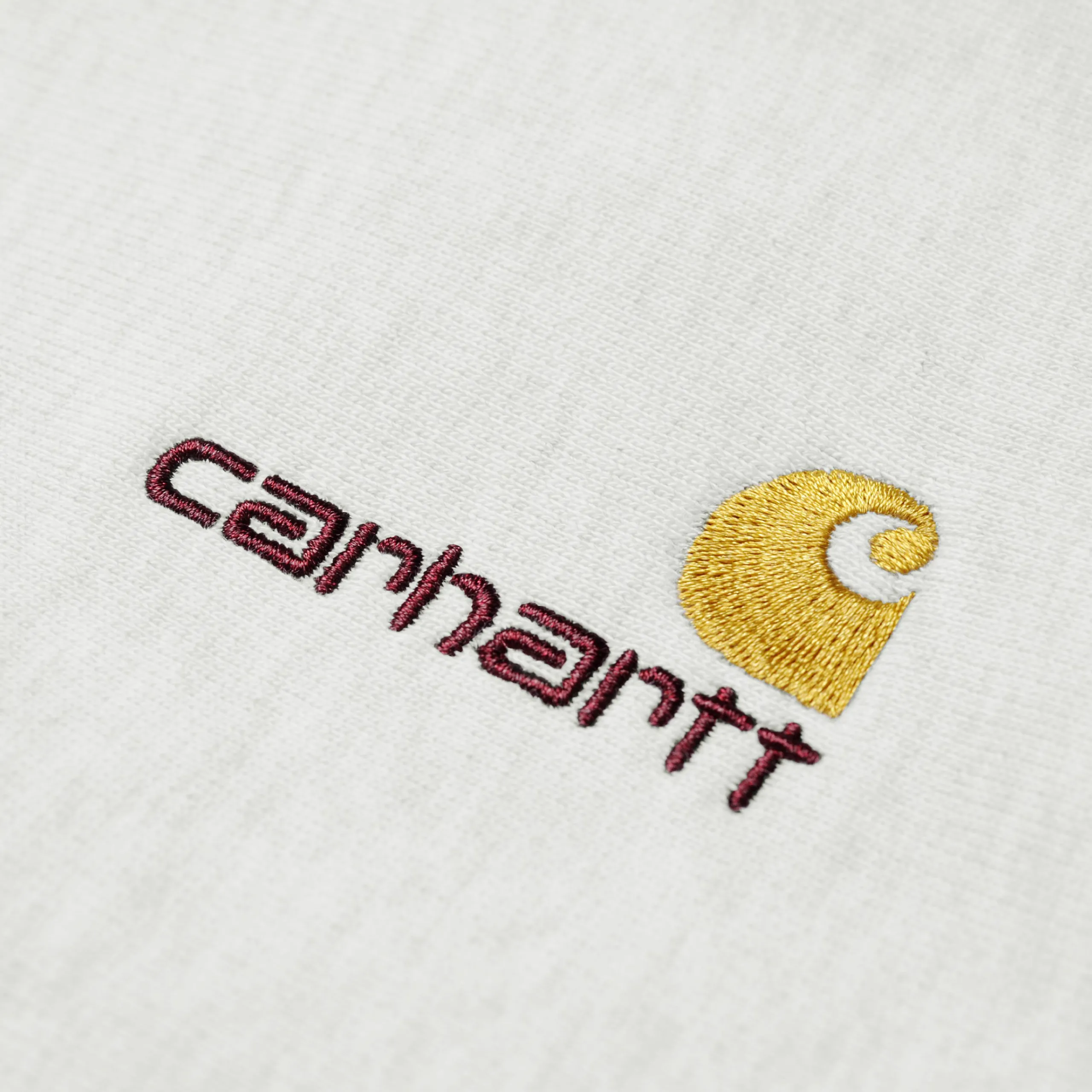 Sweats>Carhartt WIP American Script Sweatshirt Ash Heather