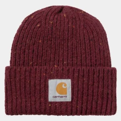 Accessoires|Accessoires>Carhartt WIP Anglistic Beanie Speckled Malbec