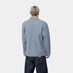 Jacken & Mäntel>Carhartt WIP Artificial Suede Michigan Coat Dove Grey