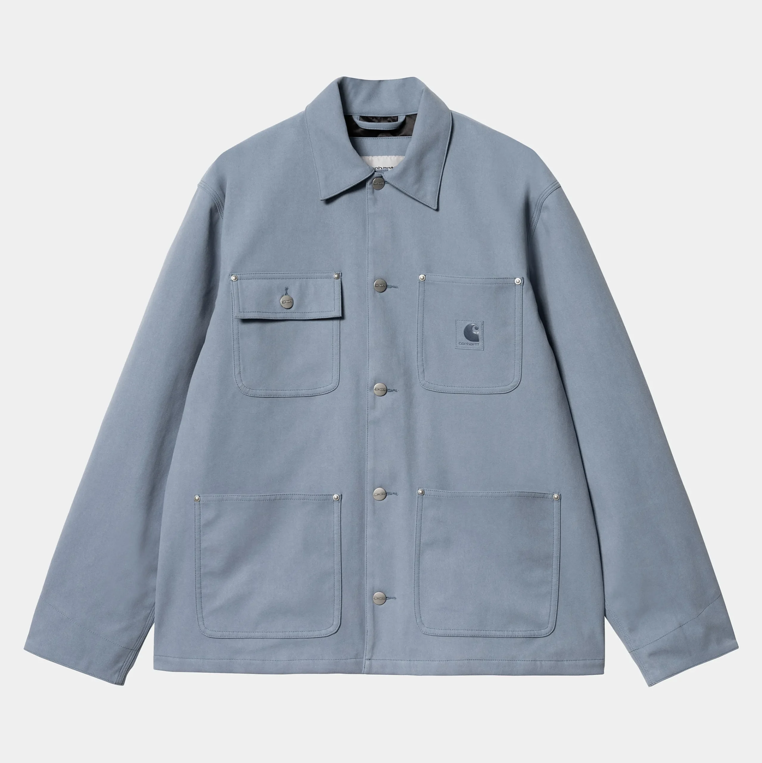 Jacken & Mäntel>Carhartt WIP Artificial Suede Michigan Coat Dove Grey