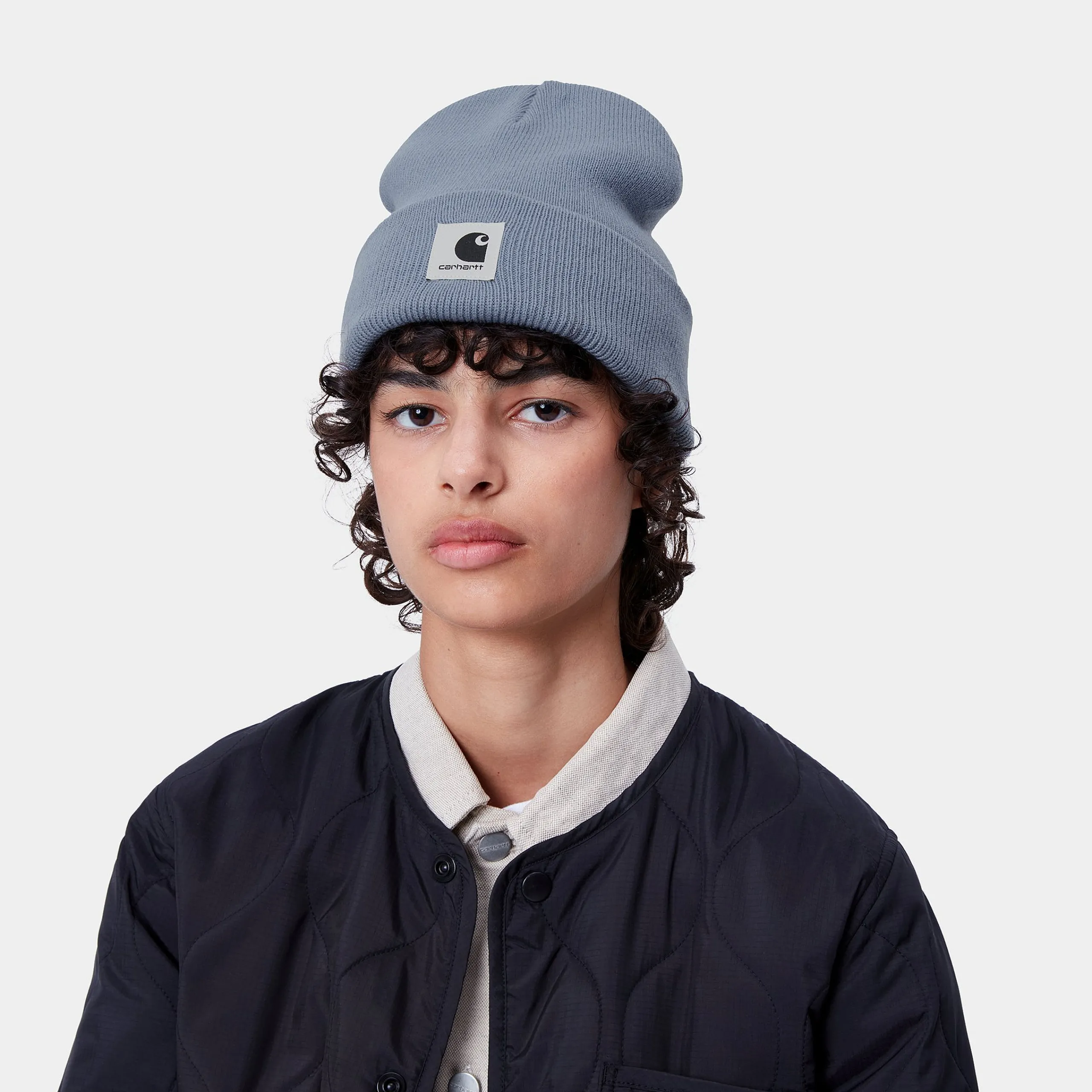 Accessoires|Accessoires>Carhartt WIP Ashley Beanie Charm Blue