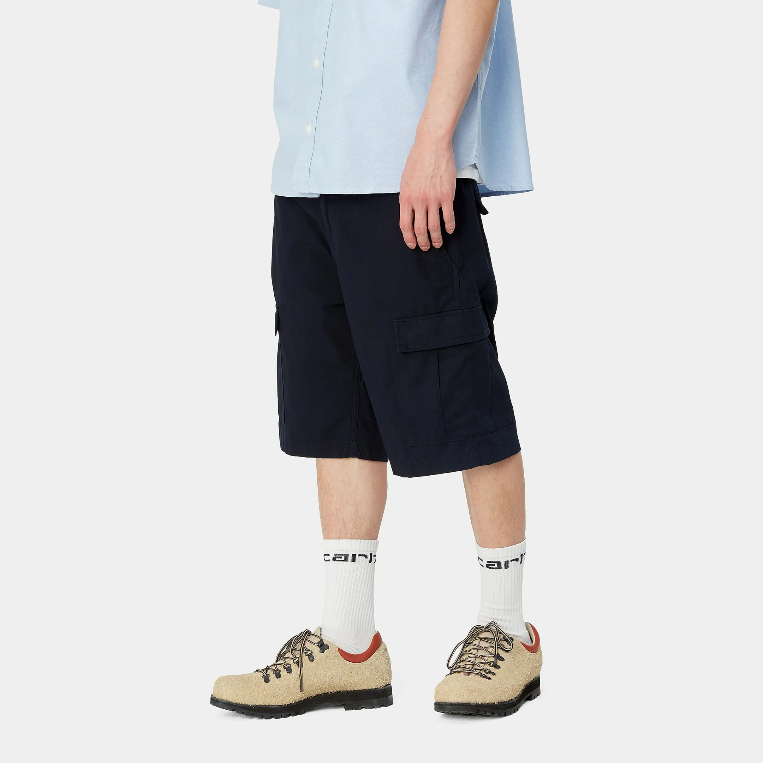 Shorts & Badehosen>Carhartt WIP Aviation Short Dark Navy