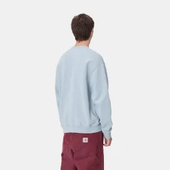 Sweats>Carhartt WIP Billy Sweat Misty Sky
