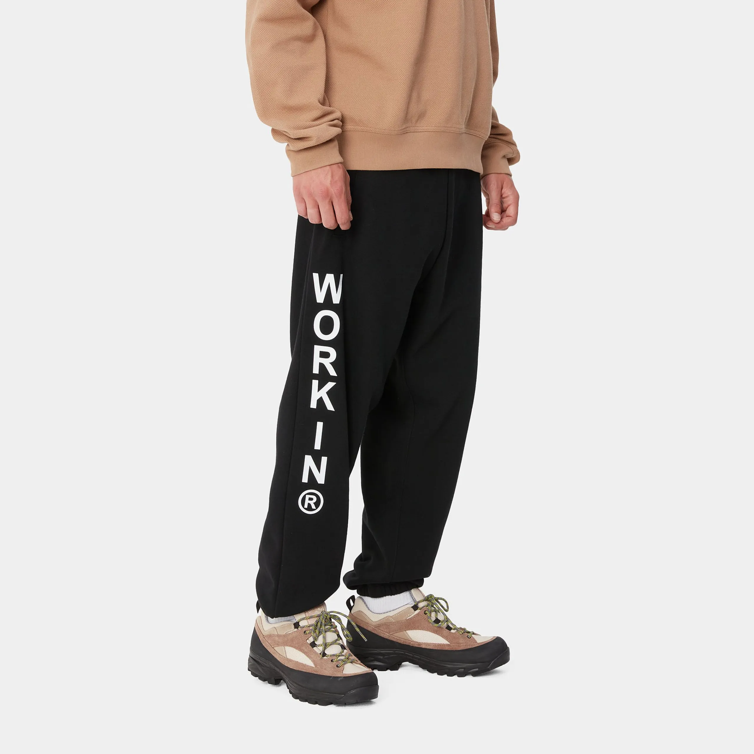 Sweats|Hosen>Carhartt WIP Body Of Work Sweat Pant Black / White