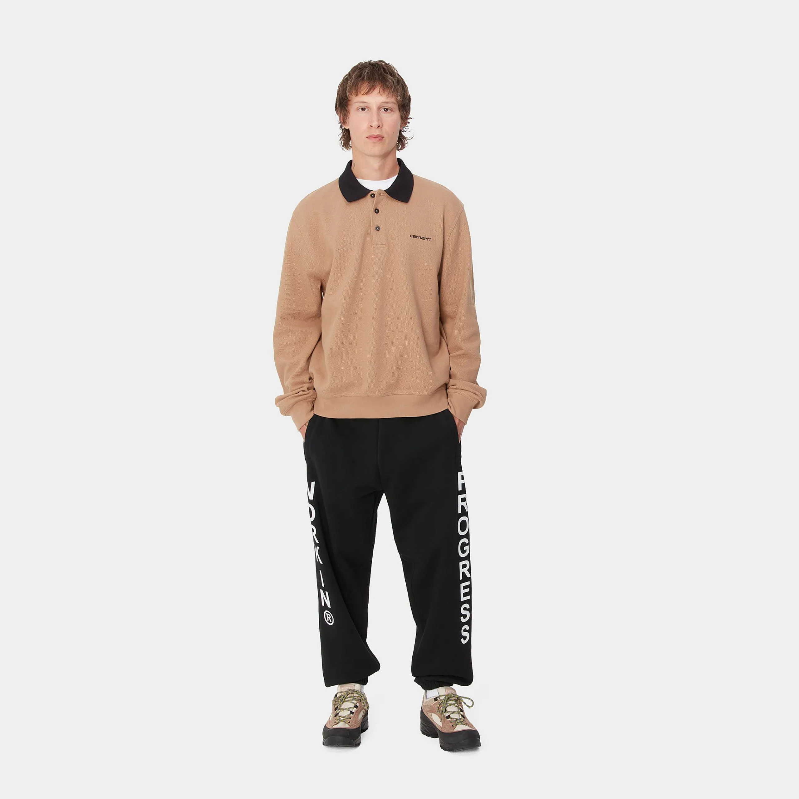 Sweats|Hosen>Carhartt WIP Body Of Work Sweat Pant Black / White