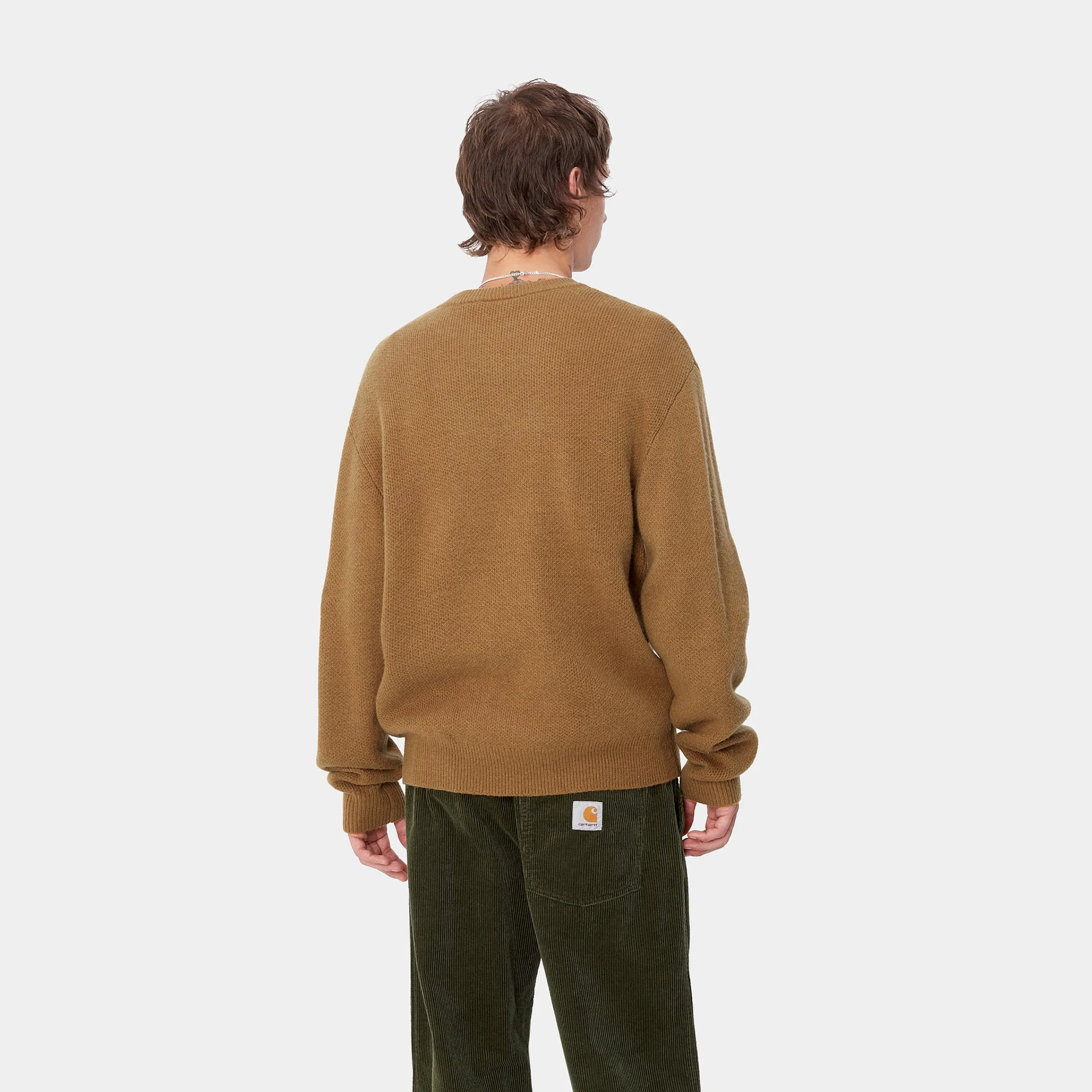 Strick>Carhartt WIP Brown Ducks Sweater Hamilton Brown