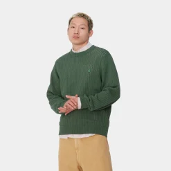 Strick>Carhartt WIP Calen Sweater Duck Green