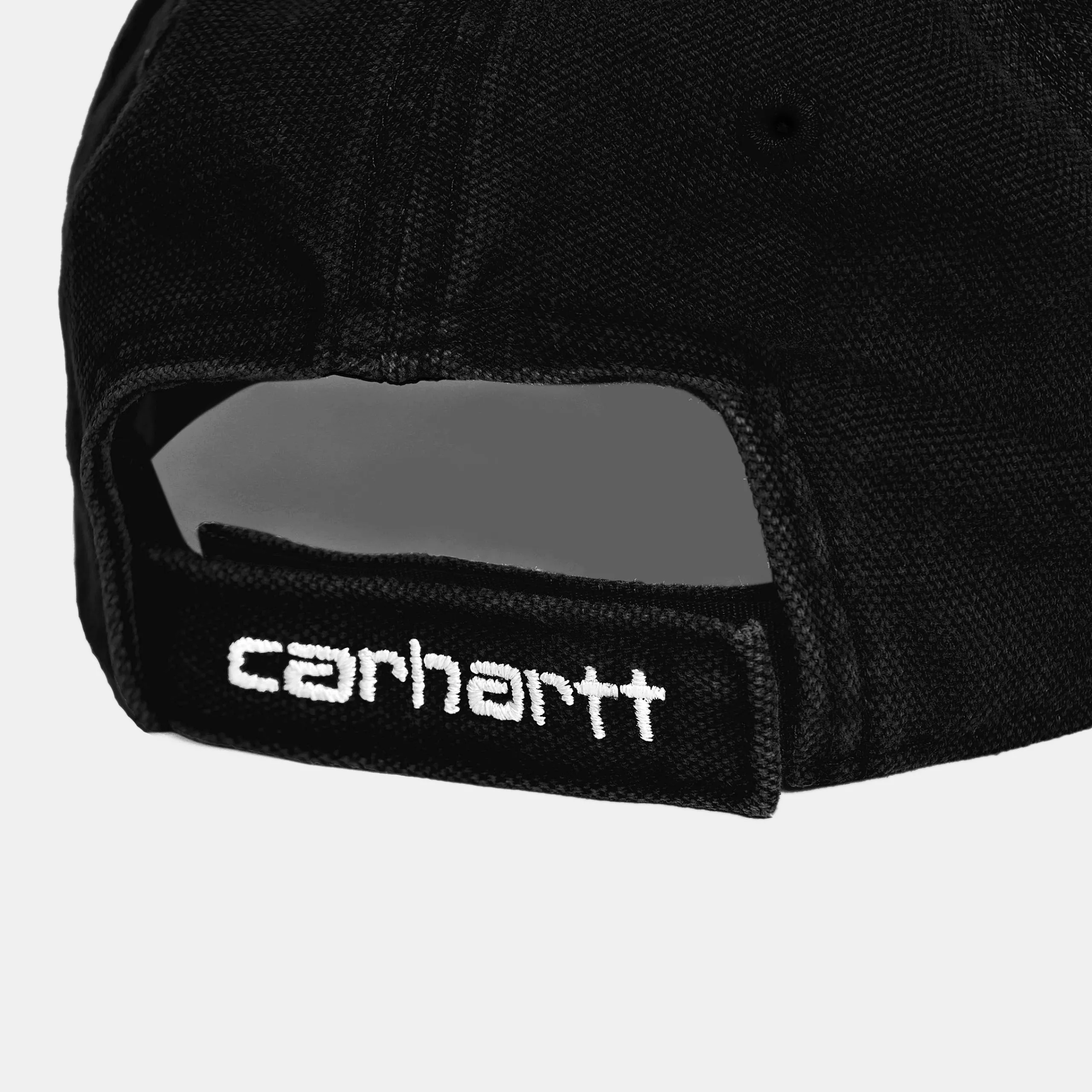 Accessoires|Accessoires>Carhartt WIP Canvas 6-Panel Cap Black/White