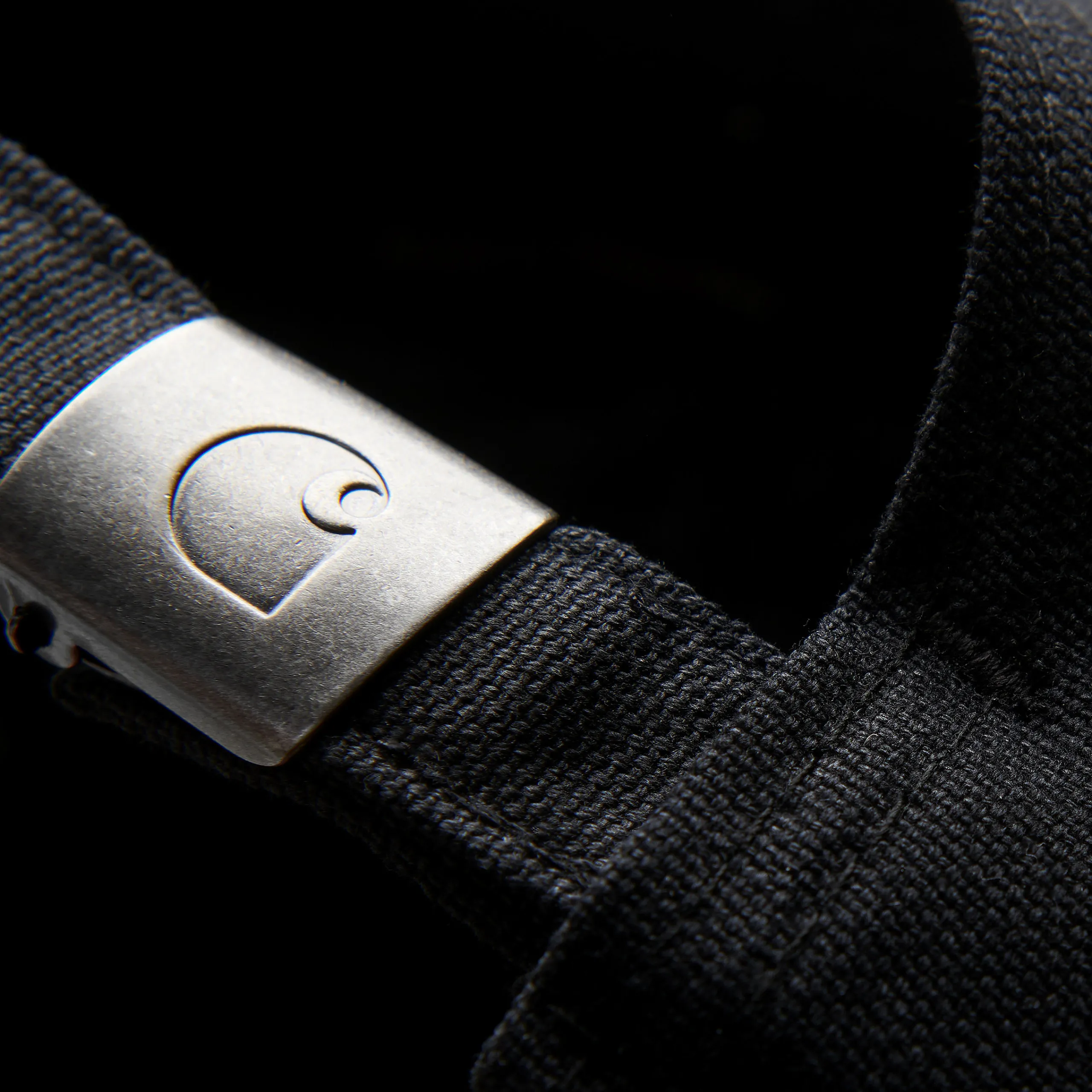 Accessoires|Accessoires>Carhartt WIP Canvas Script Cap Black / White