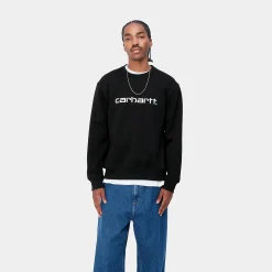 Sweats>Carhartt WIP Carhartt Sweatshirt Black / White