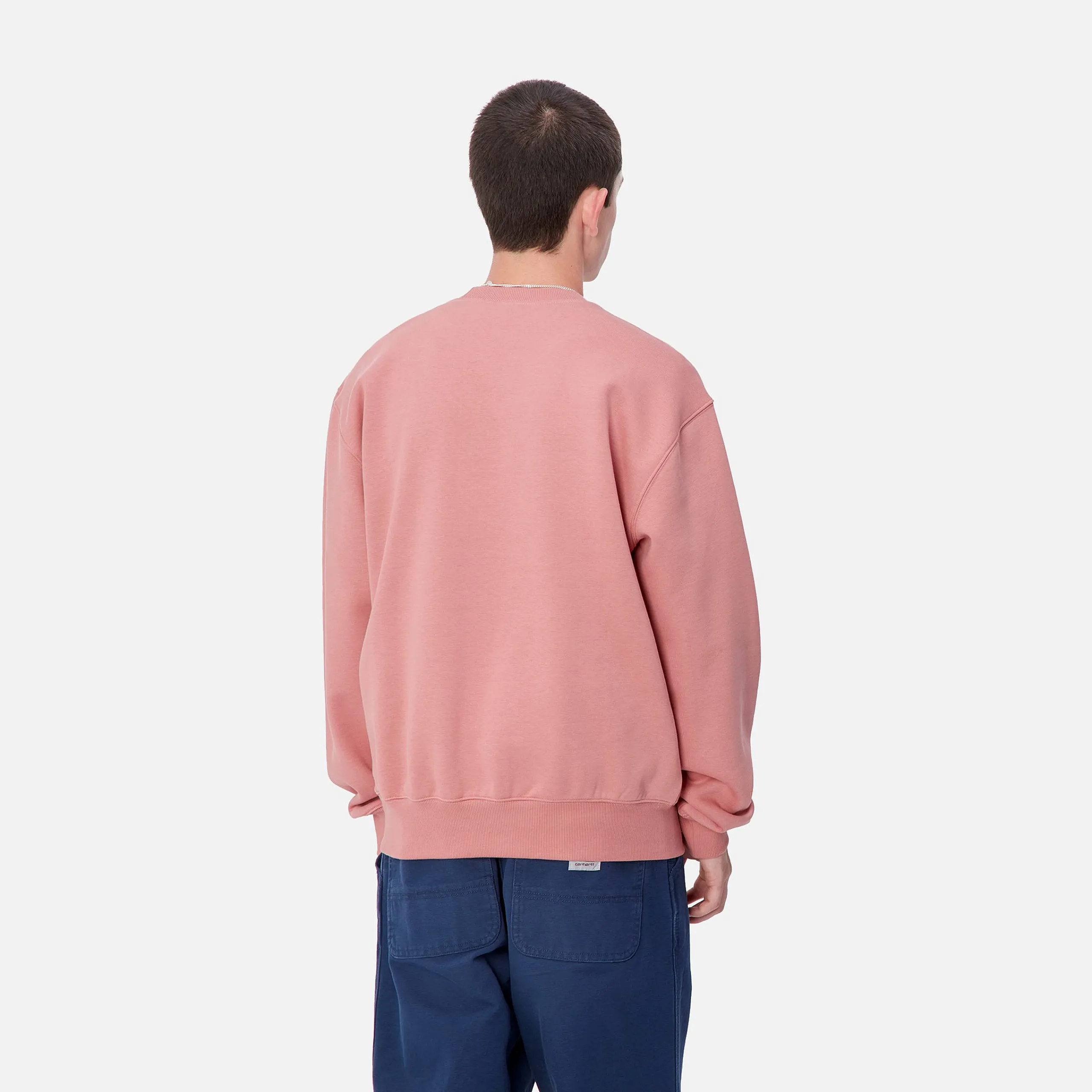 Sweats>Carhartt WIP Carhartt Sweatshirt Dusty Rose / Sycamore Tree