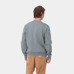 Sweats>Carhartt WIP Carhartt Sweatshirt Dove Grey / Wax