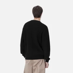 Strick>Carhartt WIP Chane Sweater Black / Gold