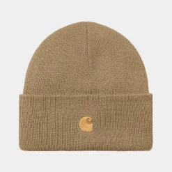 Accessoires|Accessoires>Carhartt WIP Chase Beanie Peanut / Gold