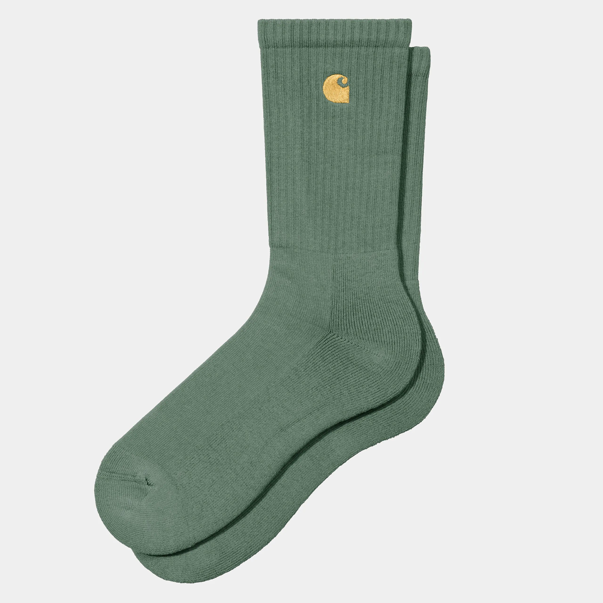 Accessoires|Accessoires>Carhartt WIP Chase Socks Duck Green / Gold