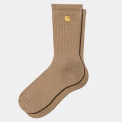 Accessoires|Accessoires>Carhartt WIP Chase Socks Peanut / Gold