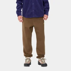 Sweats|Hosen>Carhartt WIP Chase Sweat Pant Chocolate / Gold