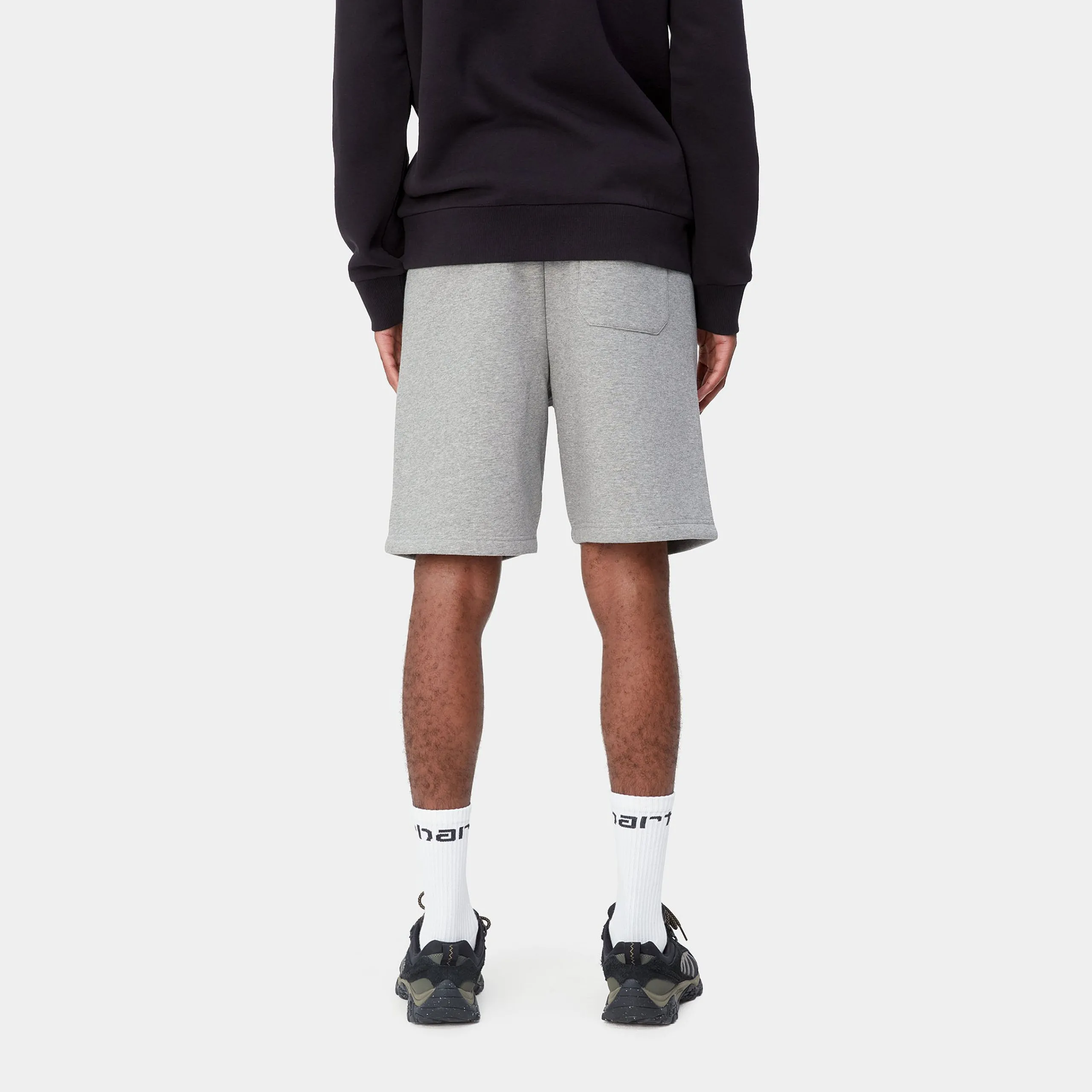 Sweats|Shorts & Badehosen>Carhartt WIP Chase Sweat Short Grey Heather / Gold