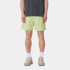 Shorts & Badehosen>Carhartt WIP Chase Swim Trunk Arctic Lime / Gold