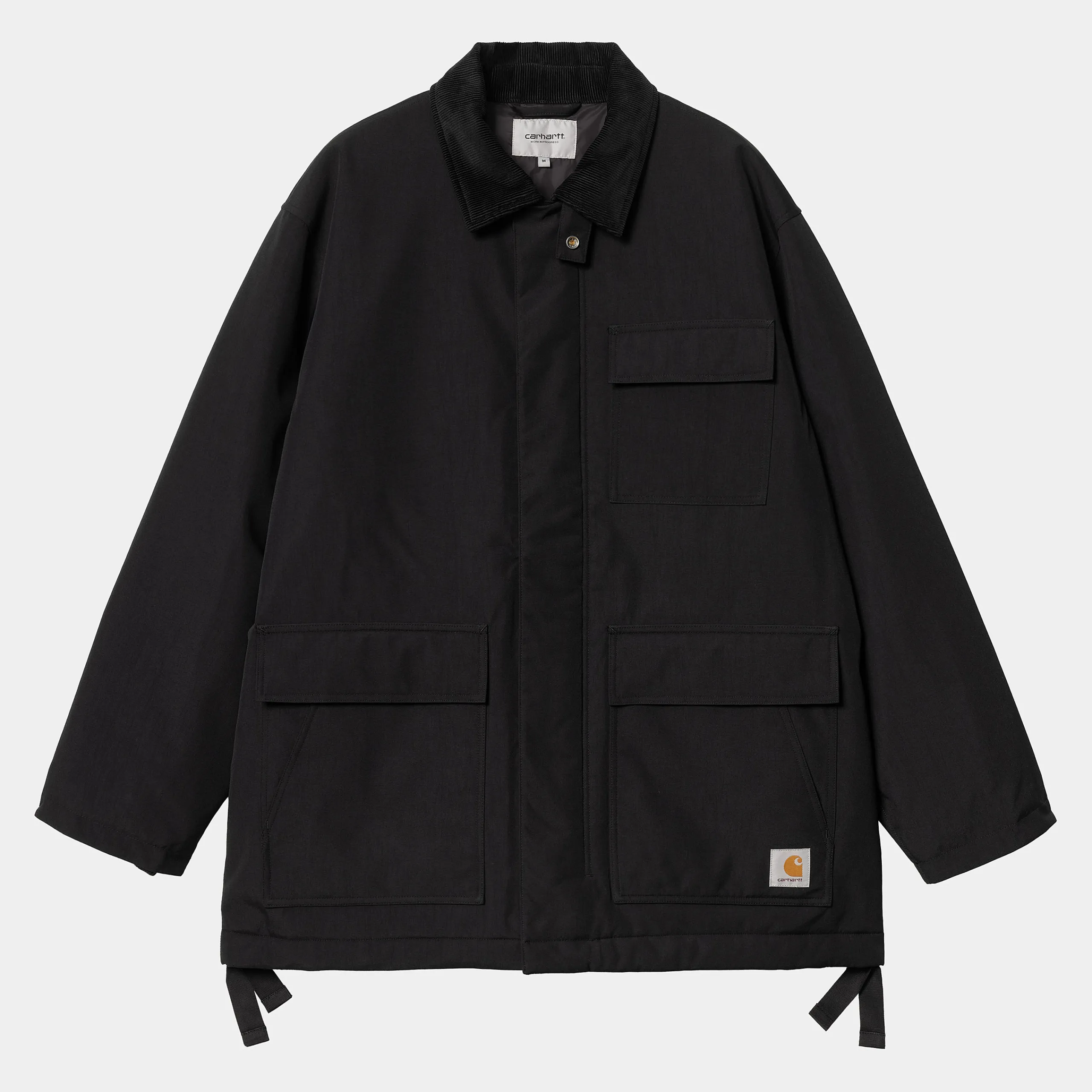 Jacken & Mäntel>Carhartt WIP Clarton Coat Black / Black