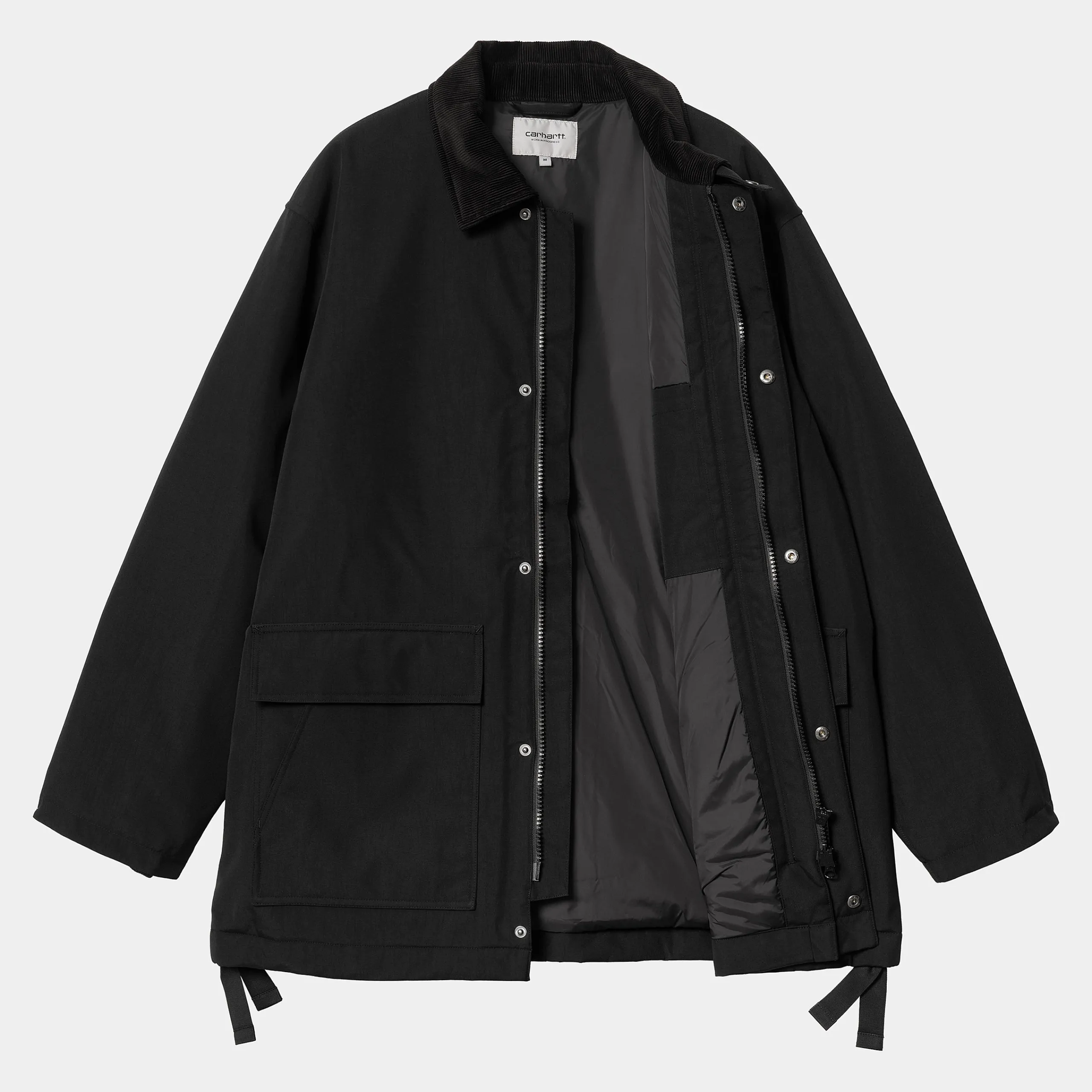 Jacken & Mäntel>Carhartt WIP Clarton Coat Black / Black