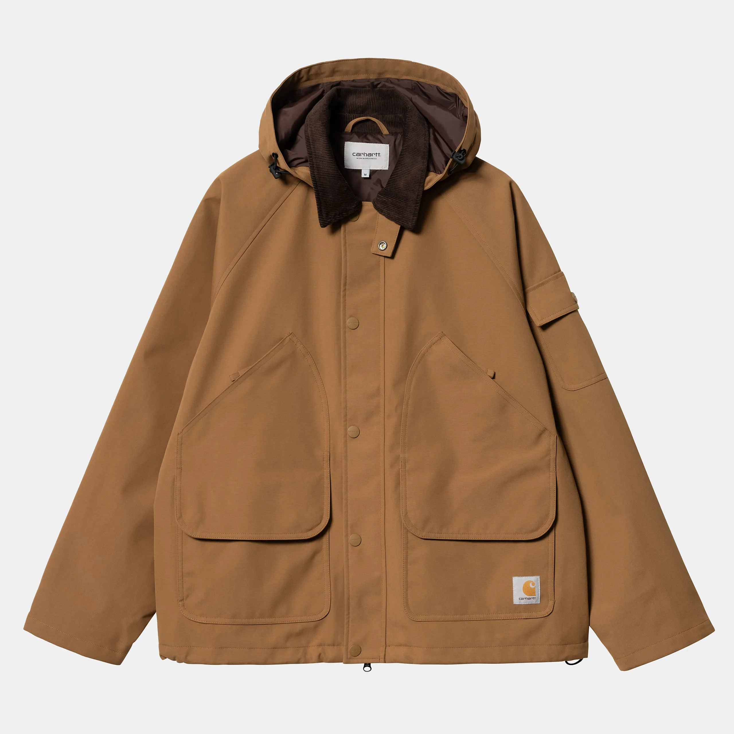Jacken & Mäntel>Carhartt WIP Clarton Jacket Hamilton Brown / Tobacco