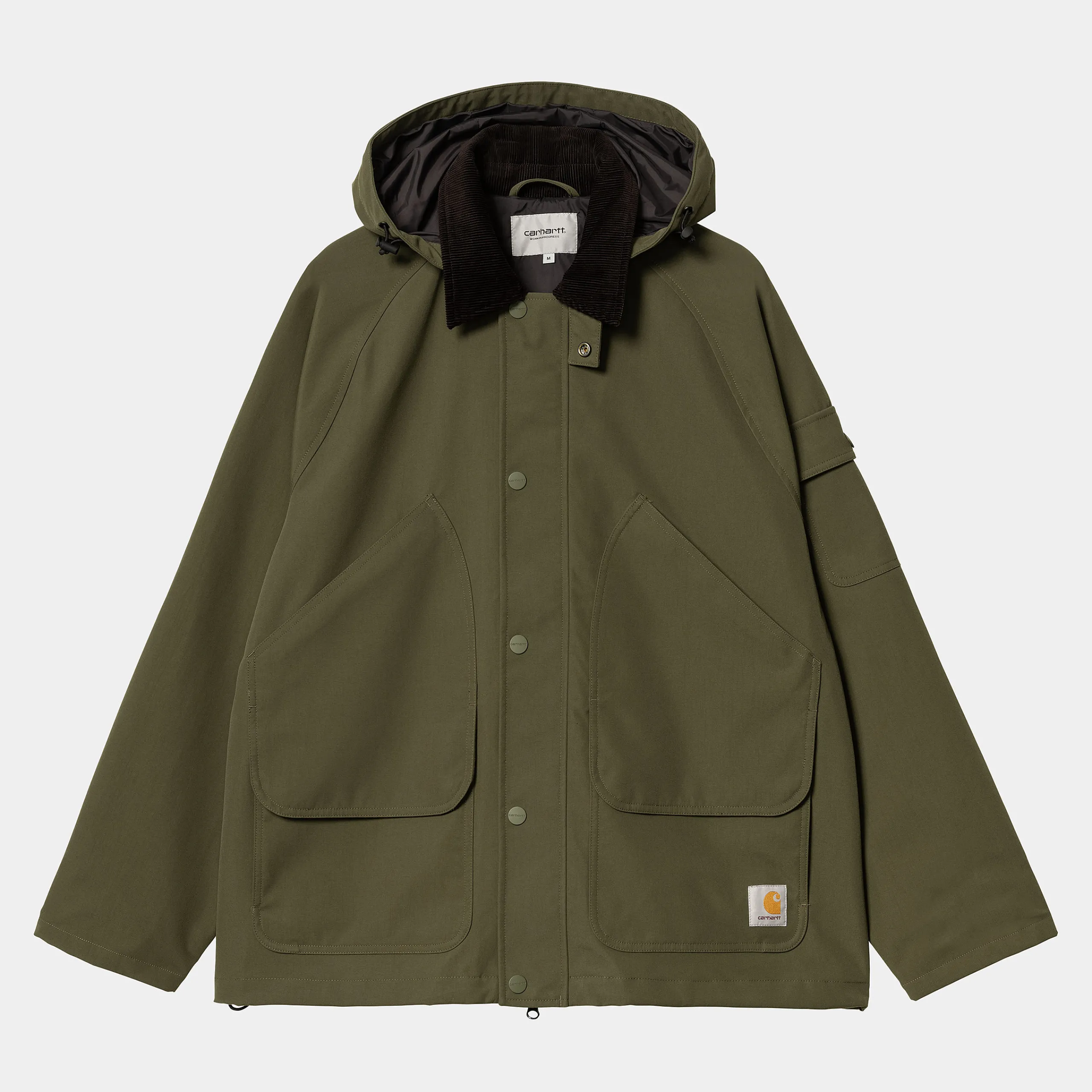 Jacken & Mäntel>Carhartt WIP Clarton Jacket Office Green / Black