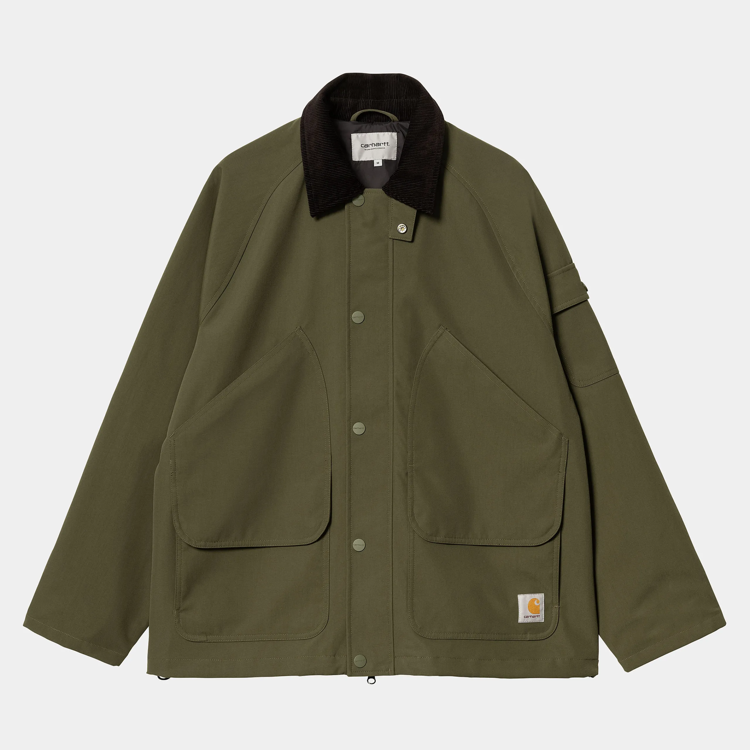 Jacken & Mäntel>Carhartt WIP Clarton Jacket Office Green / Black