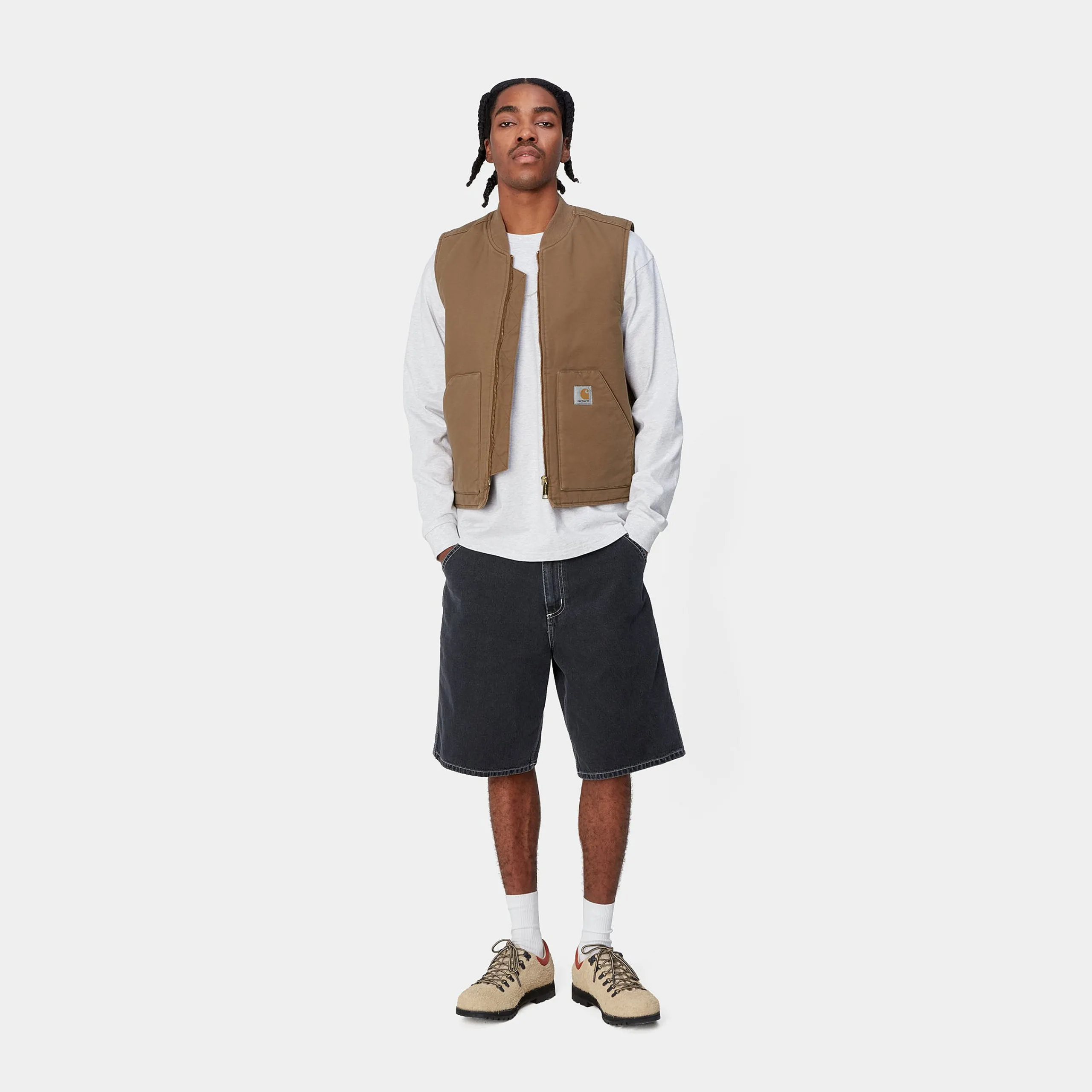 Jacken & Mäntel>Carhartt WIP Classic Vest Hamilton Brown