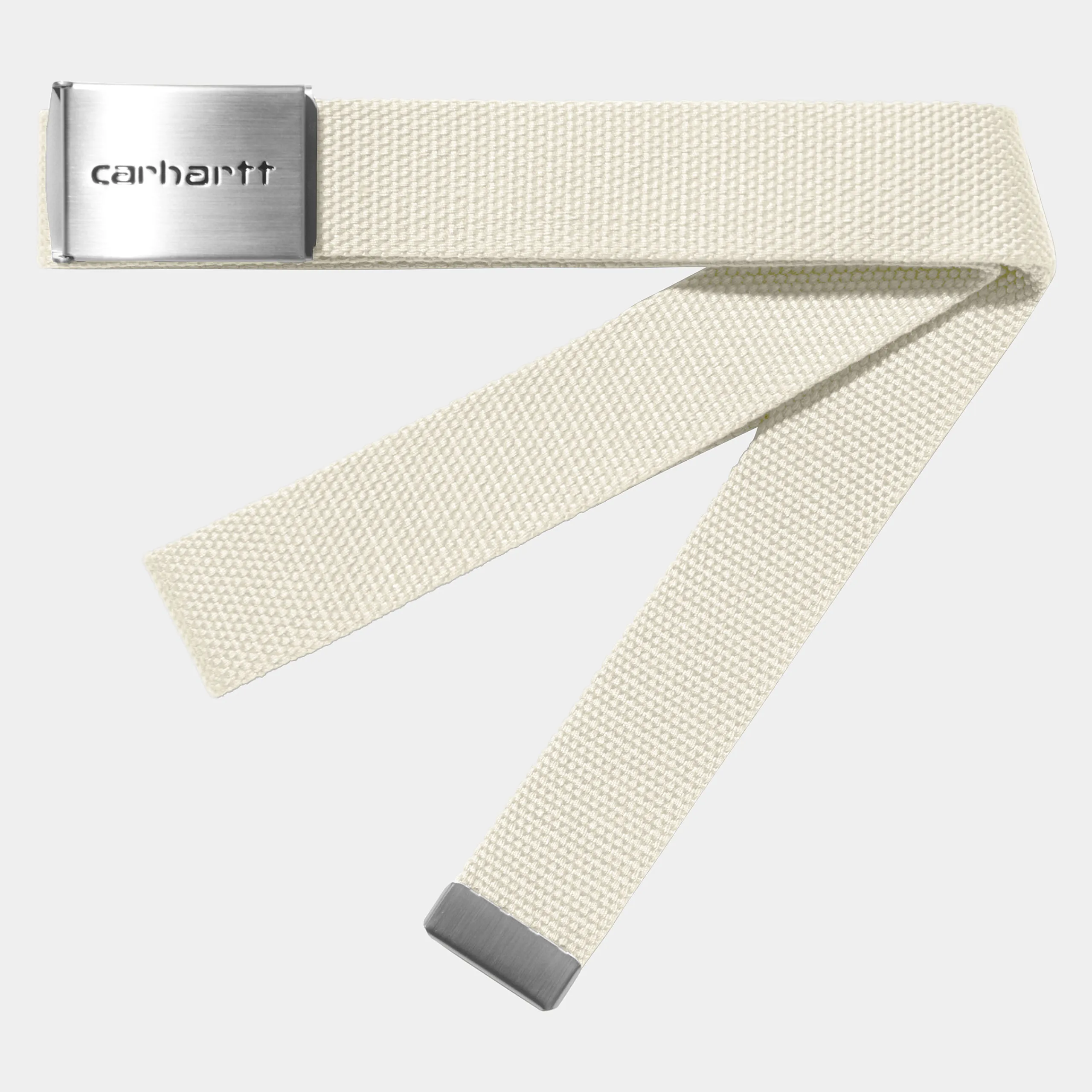 Accessoires|Accessoires>Carhartt WIP Clip Belt Chrome Wax