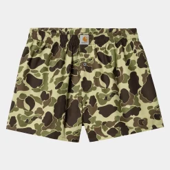 Unterwäsche>Carhartt WIP Cotton Boxer Camo Duck, Green
