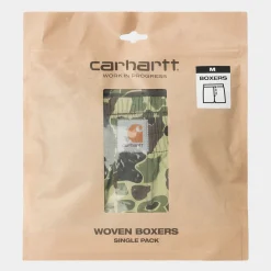 Unterwäsche>Carhartt WIP Cotton Boxer Camo Duck, Green