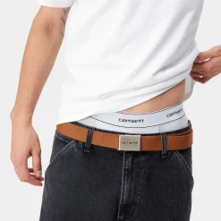Unterwäsche>Carhartt WIP Cotton Trunks White + White