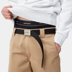 Unterwäsche>Carhartt WIP Cotton Trunks Black + Black