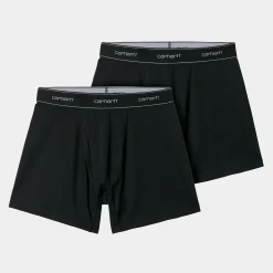 Unterwäsche>Carhartt WIP Cotton Trunks Black + Black