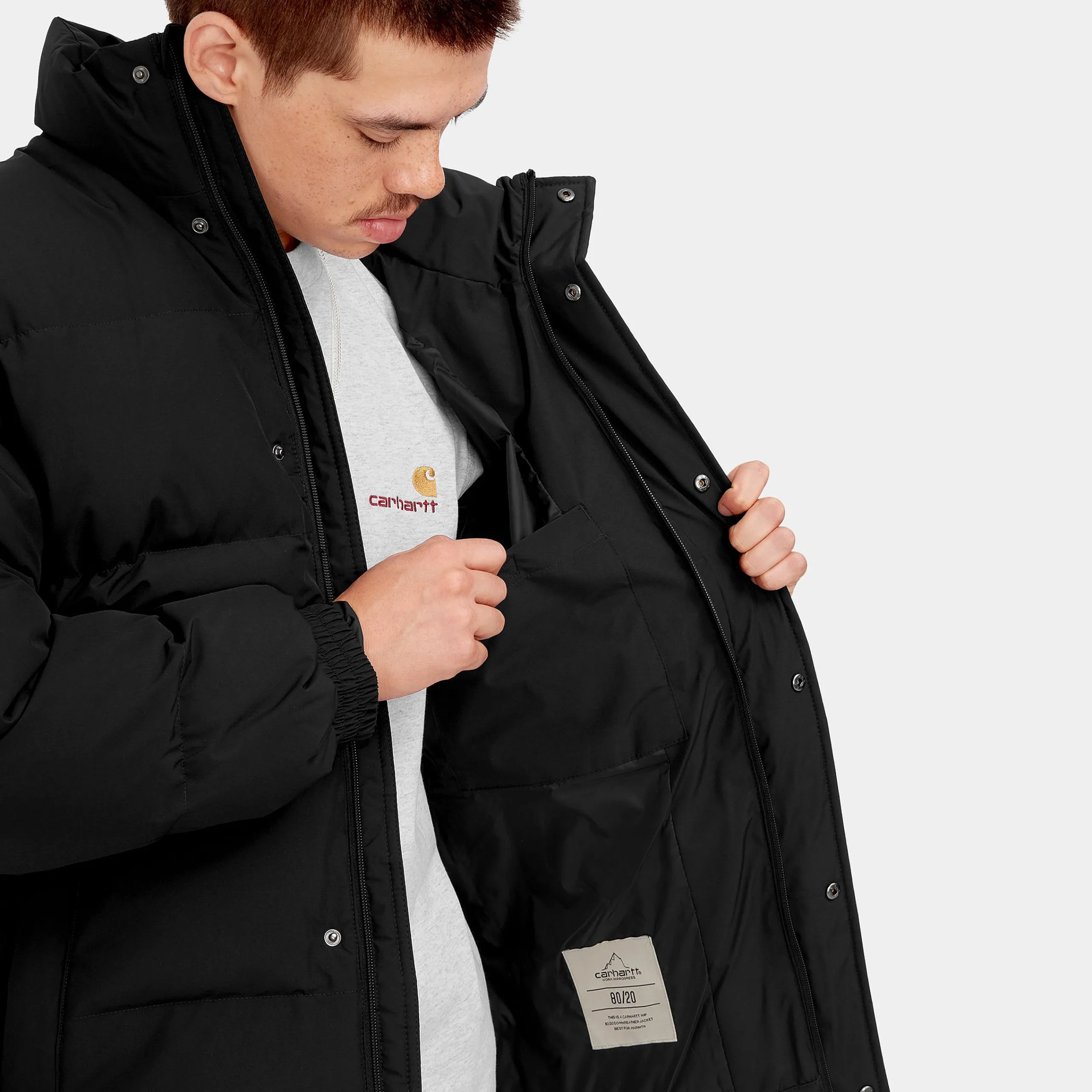 Jacken & Mäntel>Carhartt WIP Danville Jacket Black / White