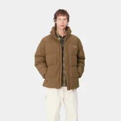 Jacken & Mäntel>Carhartt WIP Danville Jacket Chocolate / White