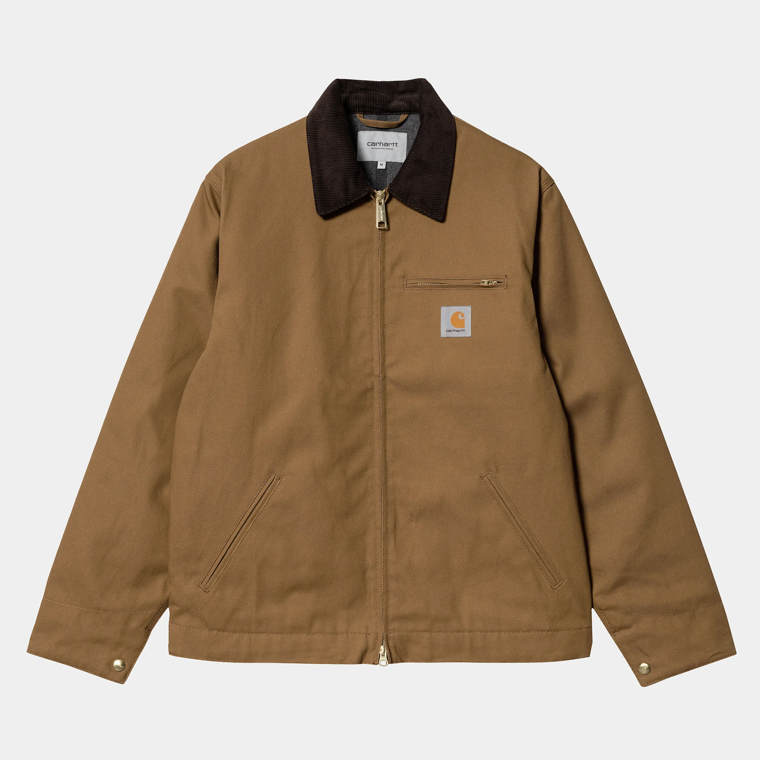 Jacken & Mäntel>Carhartt WIP Detroit Jacket (Winter) Hamilton Brown / Tobacco