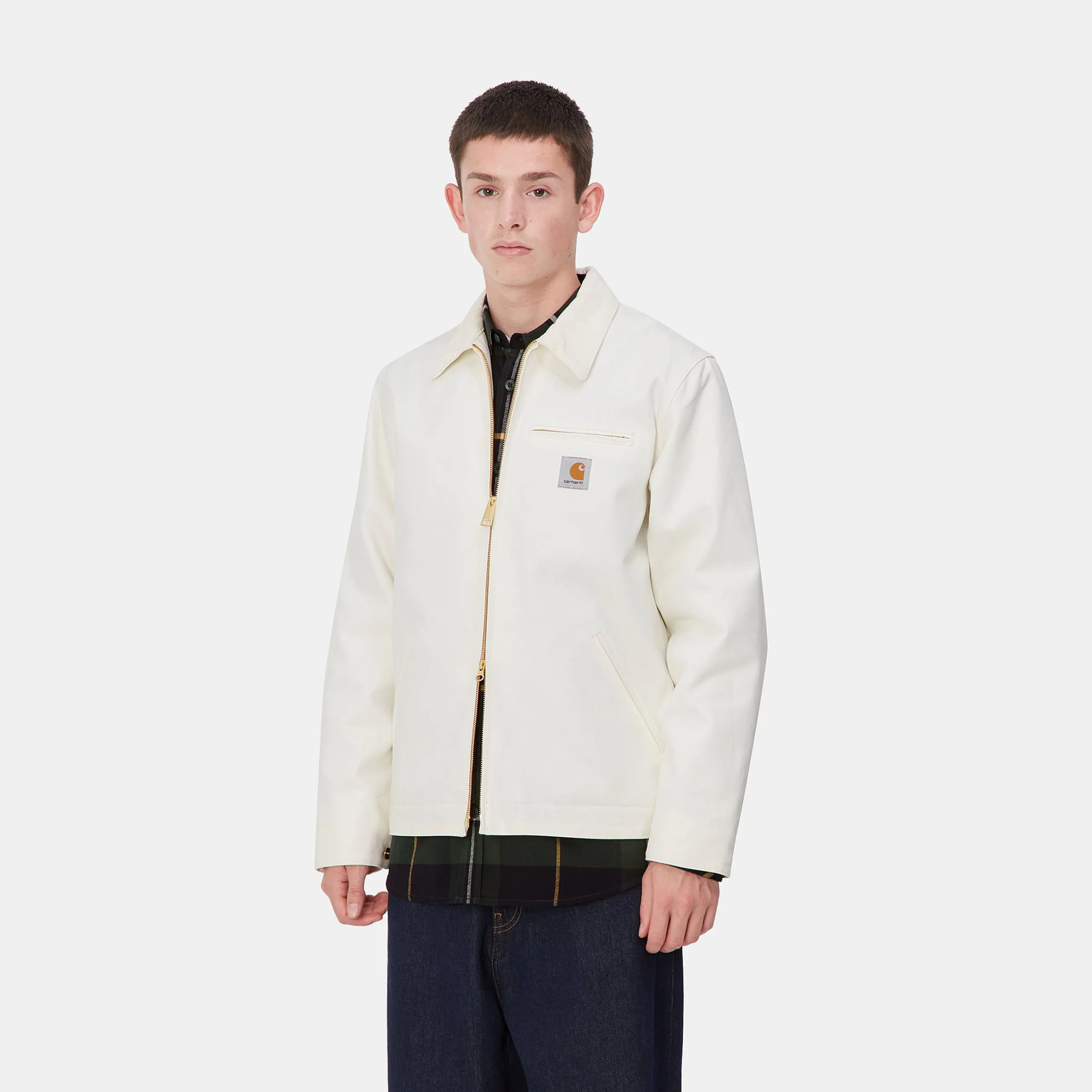 Jacken & Mäntel>Carhartt WIP Detroit Jacket (Winter) Wax / Wax