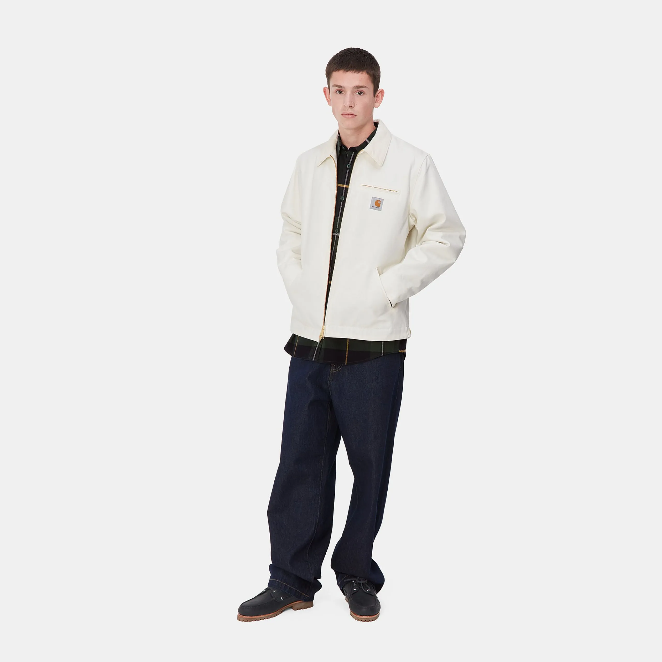 Jacken & Mäntel>Carhartt WIP Detroit Jacket (Winter) Wax / Wax